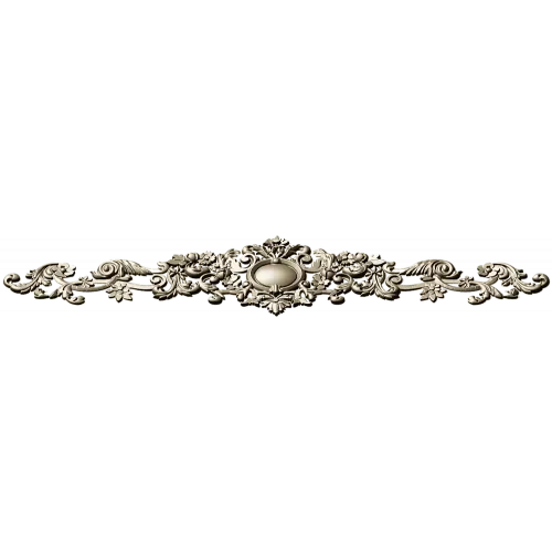 Aurelia Cartouche - Ornate Acanthus Decorative STL for CNC