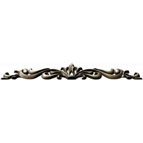 Regal Acanthus Crest - STL 3D model for CNC carving