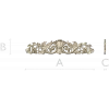 Vine Shell Cartouche - STL 3D model for CNC