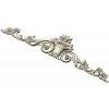 Картуш "Цветочная корзина" - 3D модель STL для ЧПУ