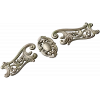 Rococo Cartouche and Scrolls STL for CNC wood carving