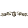 Rococo Cartouche and Scrolls STL for CNC wood carving