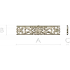Ornate Shell & Acanthus Frieze - STL 3D Model for CNC