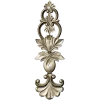 Acanthus Royale - high-relief STL 3D model for CNC ornamental applique