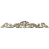 Рокайльный картуш с раковиной - 3D модель STL для ЧПУ