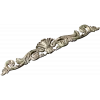 Рокайльный картуш с раковиной - 3D модель STL для ЧПУ