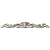 Рокайльный картуш с раковиной - 3D модель STL для ЧПУ