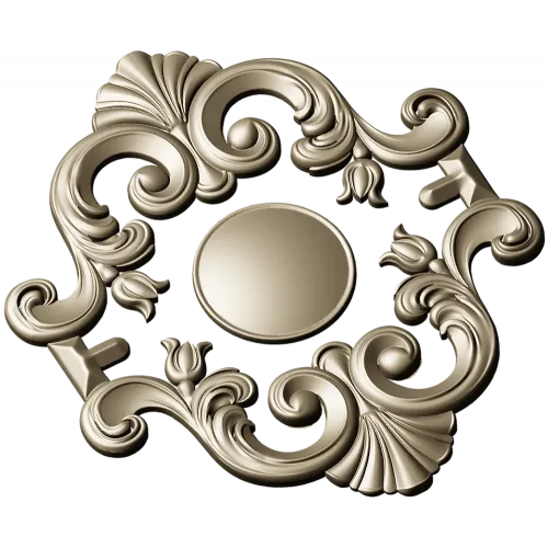 Auric Rocaille Medallion