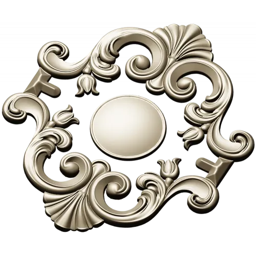 Auric Rocaille Medallion