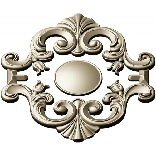 Auric Rocaille Medallion