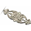 Rococo Floral Cartouche - STL 3D Model for CNC
