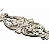 Rococo Floral Cartouche - STL 3D Model for CNC