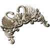 Лебединый картуш - 3D модель STL для ЧПУ