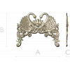 Лебединый картуш - 3D модель STL для ЧПУ
