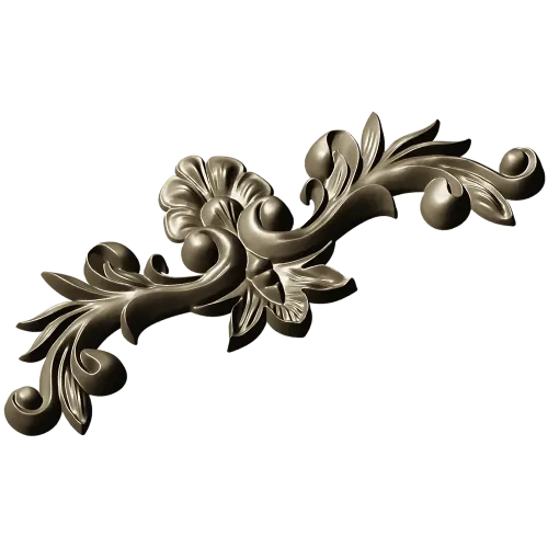 Baroque Shell Cartouche