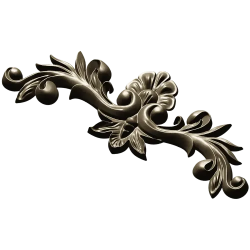 Baroque Shell Cartouche