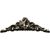 Baroque Acanthus Pediment STL 3D Model for CNC