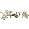 Grapevine ornamental STL relief for CNC milling and decorative panels