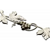 Grapevine ornamental STL relief for CNC milling and decorative panels