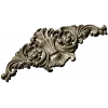 Baroque Floral Crest - STL 3D model for CNC