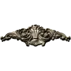 Baroque Floral Crest - STL 3D model for CNC