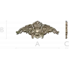 Baroque Floral Crest - STL 3D model for CNC