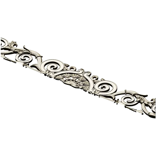 Imperial Acanthus Frieze - STL 3D Model for CNC