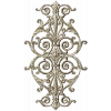 Baroque Acanthus Vertical Cartouche STL