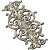 Baroque Acanthus Vertical Cartouche STL