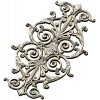 Baroque Acanthus Vertical Cartouche STL