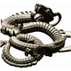 Twined Dragon Ornament - STL 3D Model for CNC