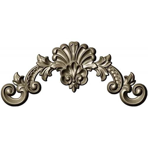 Aurelia Shell Cartouche - STL 3D model for CNC milling