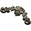 Aurelia Shell Cartouche - STL 3D model for CNC milling