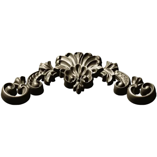 Aurelia Shell Cartouche - STL 3D model for CNC milling