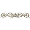 Ornamental Acanthus Scroll Frieze stl 3D model for CNC