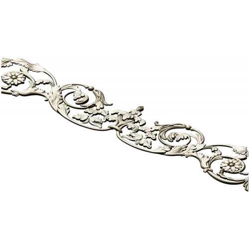 Ornamental Acanthus Scroll Frieze stl 3D model for CNC