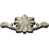 Ornate acanthus cartouche 3D STL for CNC carving