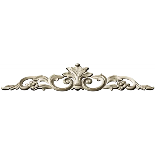Acanthus Scroll Decorative STL for CNC - high relief 3D model
