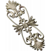 Картуш с акантами и розеткой - 3D модель STL для ЧПУ