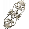 Картуш с акантами и розеткой - 3D модель STL для ЧПУ
