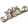 Shell & Acanthus Cartouche STL 3D Model for CNC