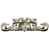 Shell & Acanthus Cartouche STL 3D Model for CNC