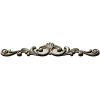 Горизонтальный картуш в стиле рококо - 3D модель STL для ЧПУ