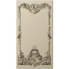 Rococo Shell Decorative Panel STL