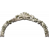 Рокайльный картуш - верхний декор для рамы (STL модель)
