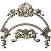 Rococo Acanthus Arch STL for CNC