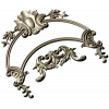 Rococo Acanthus Arch STL for CNC