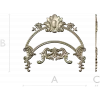 Rococo Acanthus Arch STL for CNC