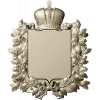 Royal Crowned Cartouche - STL 3D Model for CNC
