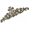 Ornamental Acanthus Crest - High Relief STL 3D Model for CNC